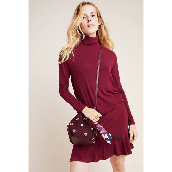 Anthropologie -Greta Mock-Neck Dress - Picture 8 of 8